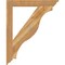 Ekena Millwork Funston Traditional Rough Sawn Bracket, Western Red Cedar, 4"W x 34"D x 42"H BKT04X34X42FST01RWR - alternate 4